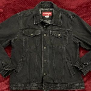 WRANGLER Black Denim Jacket